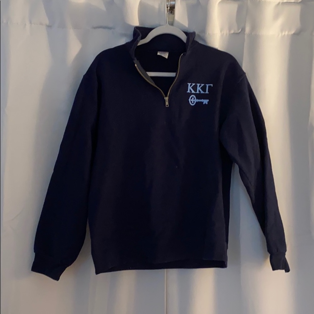 Kappa Kappa Gamma Quarter Zip Sweatshirt